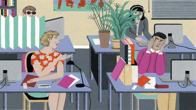 Productivity at work depends on the person sitting next to you Productivity at work depends on the person sitting next to you