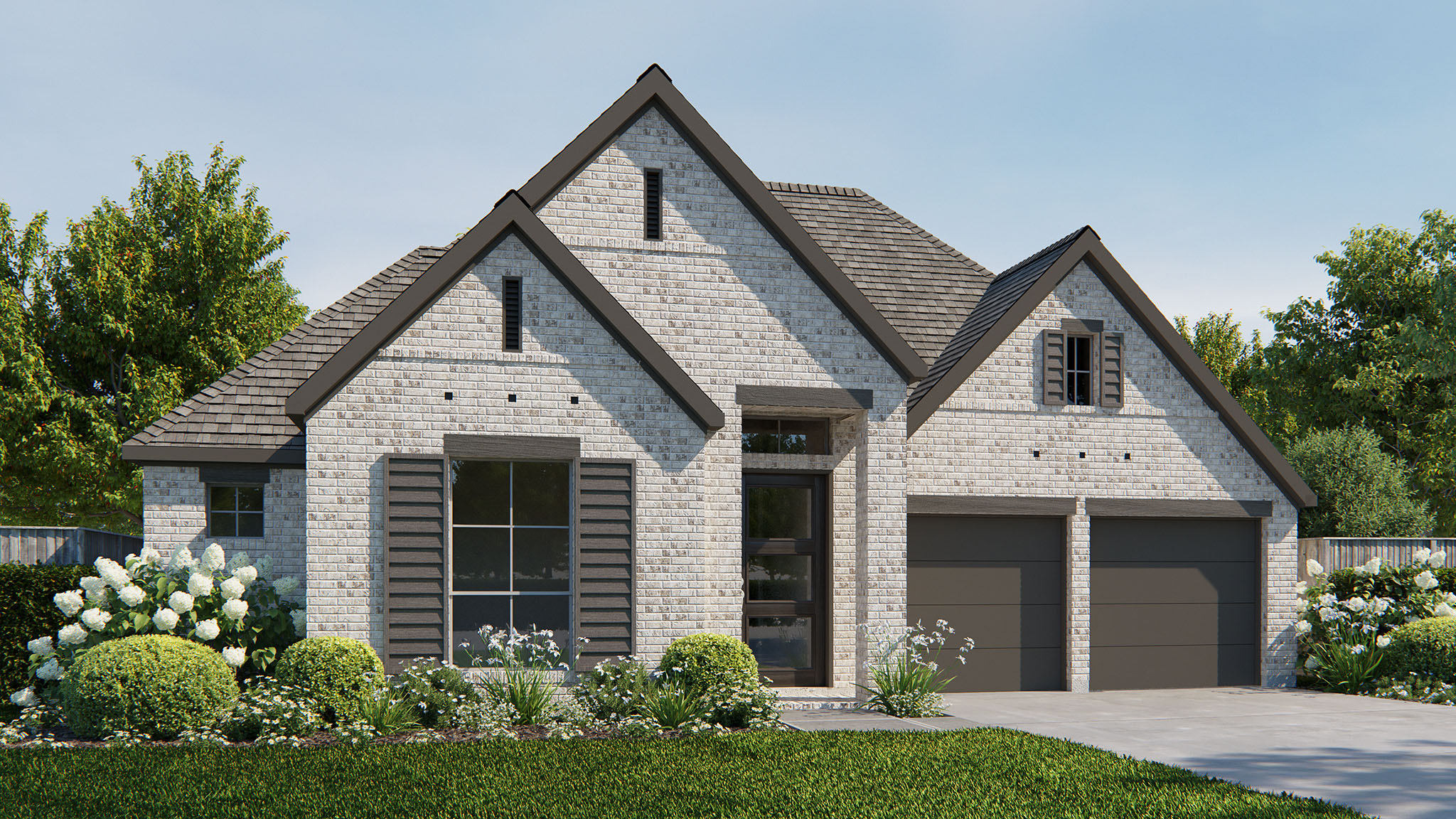 2911W House Plan in Cross Creek West 55, Houston, Texas