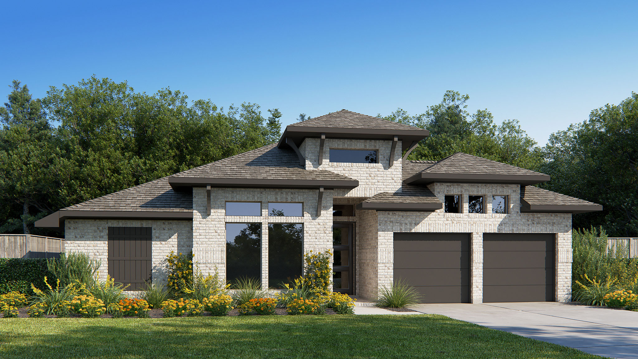 house on the hill 上下セット90 2695W House Plan in Haby Hill 60, San Antonio, Texas | Available