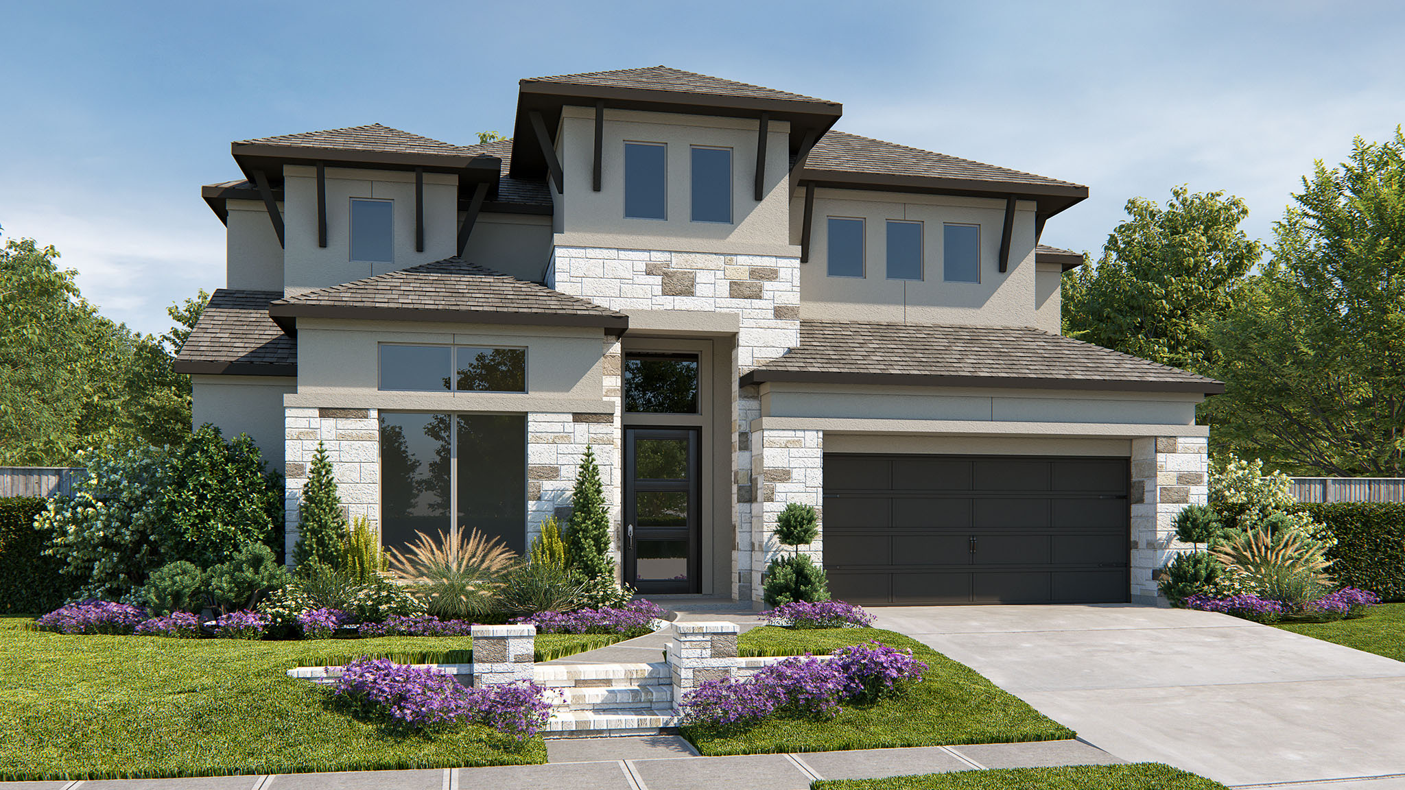 3395M House Plan in Artavia 55 Valencia, Houston, Texas 