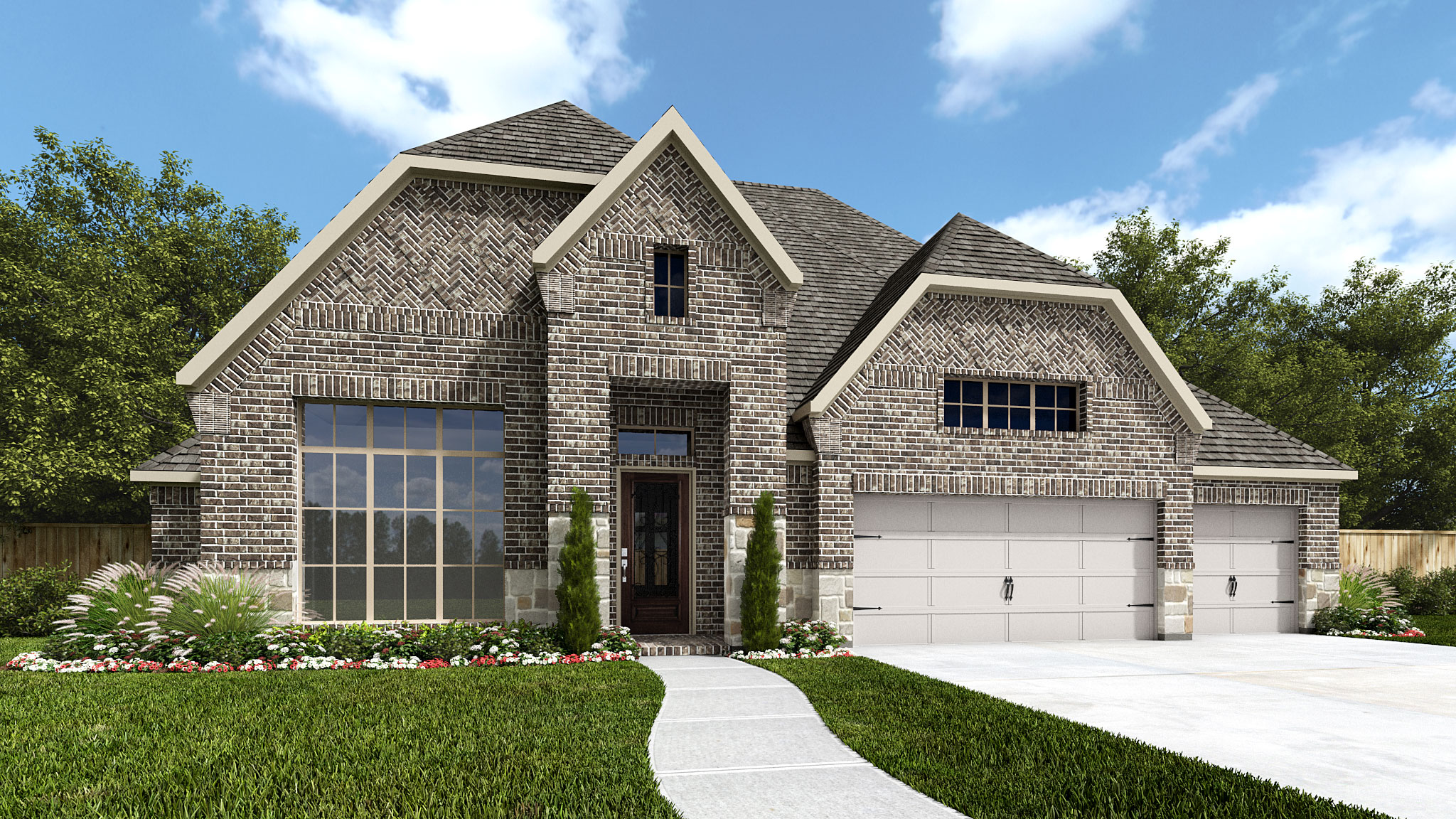 3634W House Plan in Elyson 70, Houston, Texas | Available to Build
