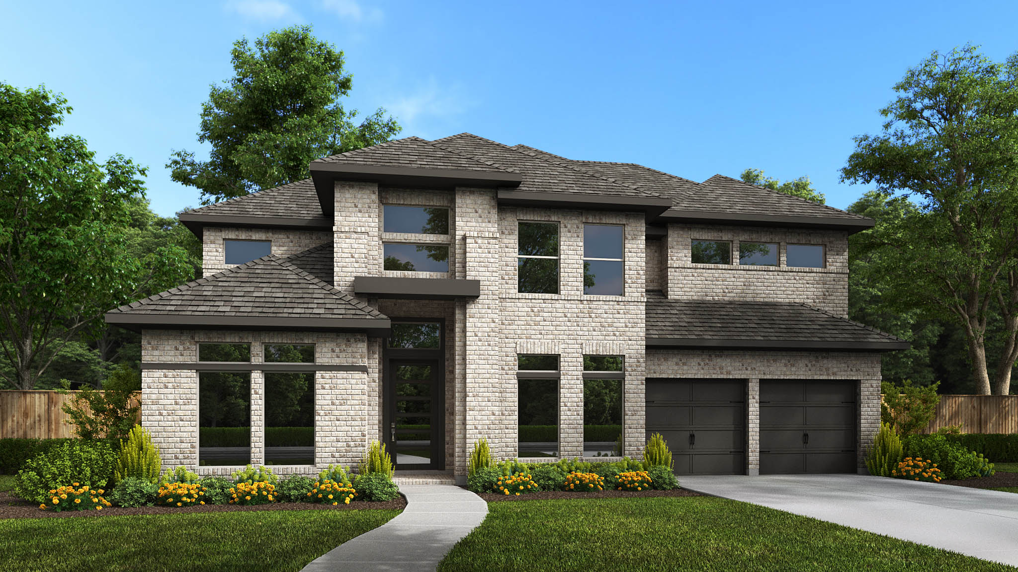 3797W House Plan in Somerset Park 80, Dallas, Texas | Available to