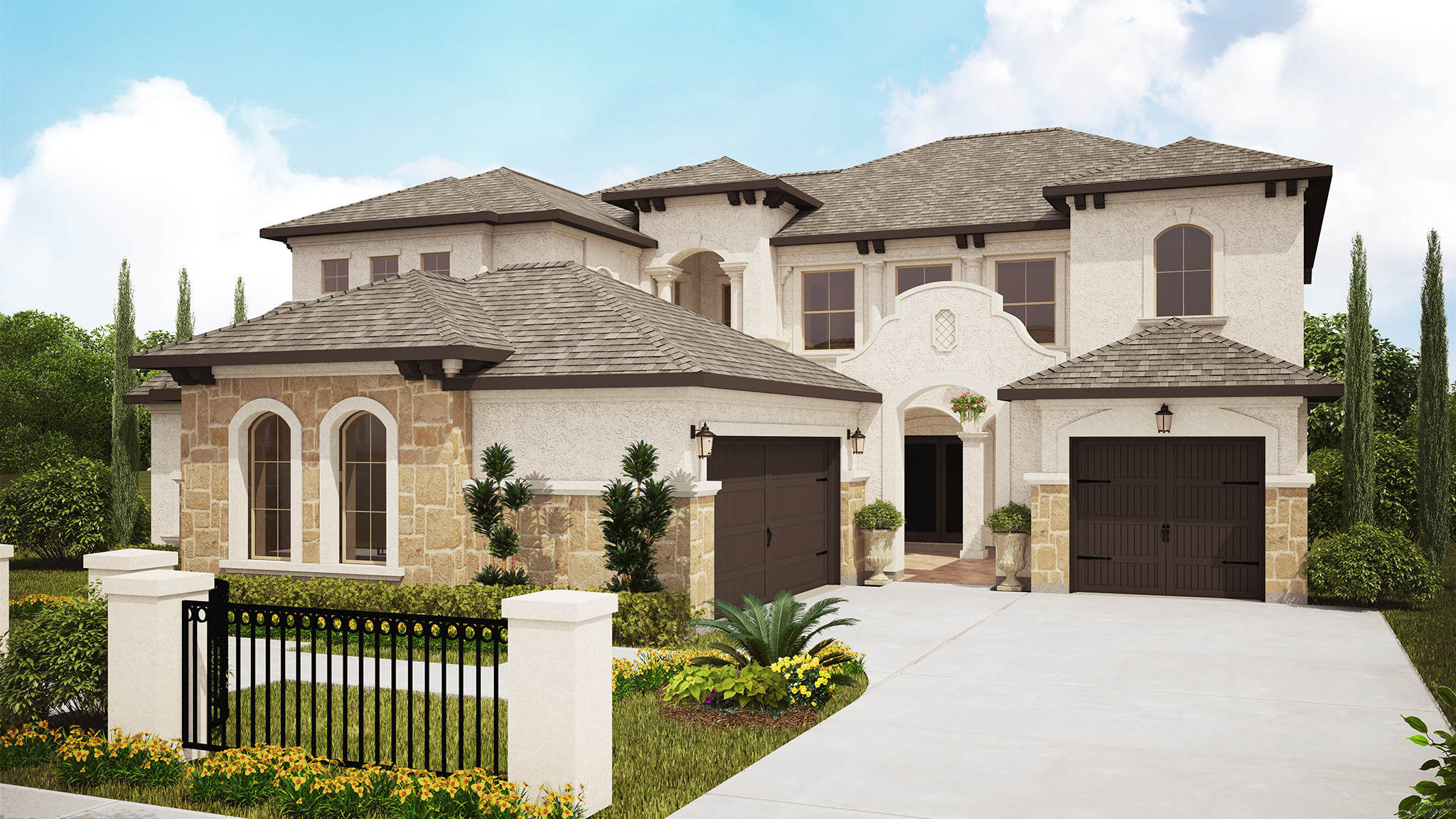 s*n様 【18〜19号】HOLLYWOOD RANCH MARKETメキシカン 4198S House Plan in Santa Rita Ranch 90, Austin, Texas | Available