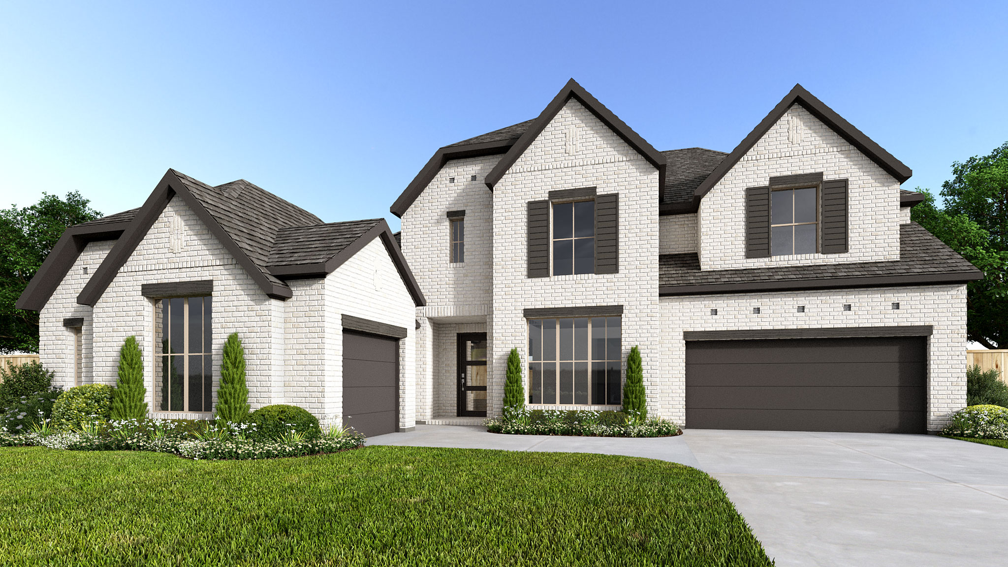 4036W House Plan in Evergreen 70, Houston, Texas | Available to Build