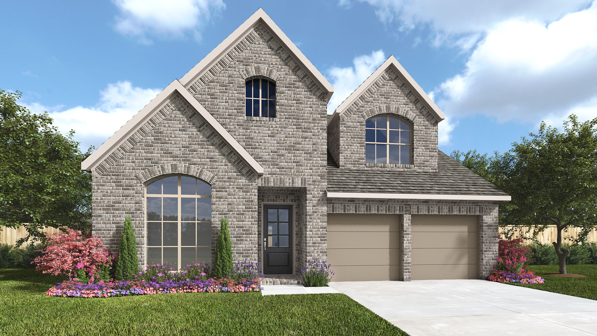 2694W House Plan in Bridgeland Central 50, Houston, Texas