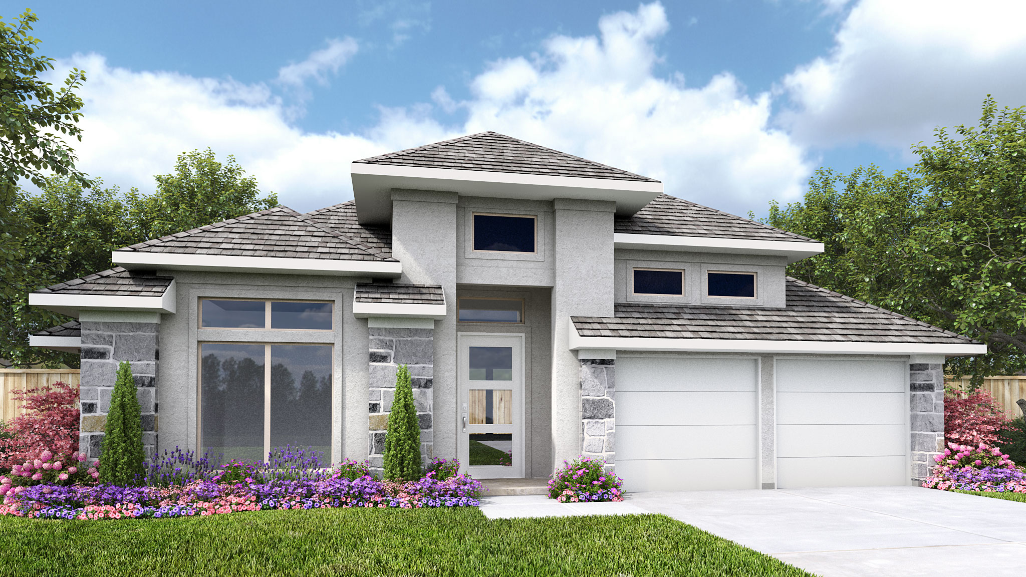 2737W House Plan in Hillstead 60, Dallas, Texas | Available to Build
