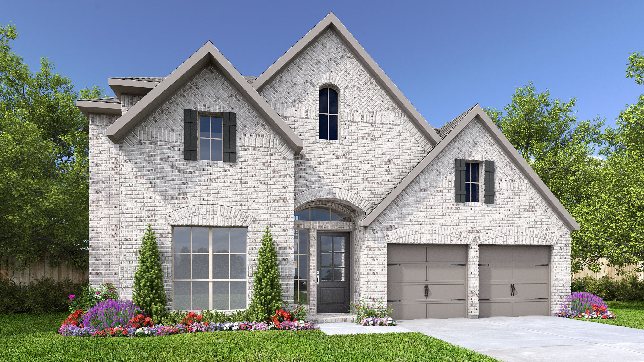 3299W House Plan in Devonshire 55, Dallas, Texas | Available to Build