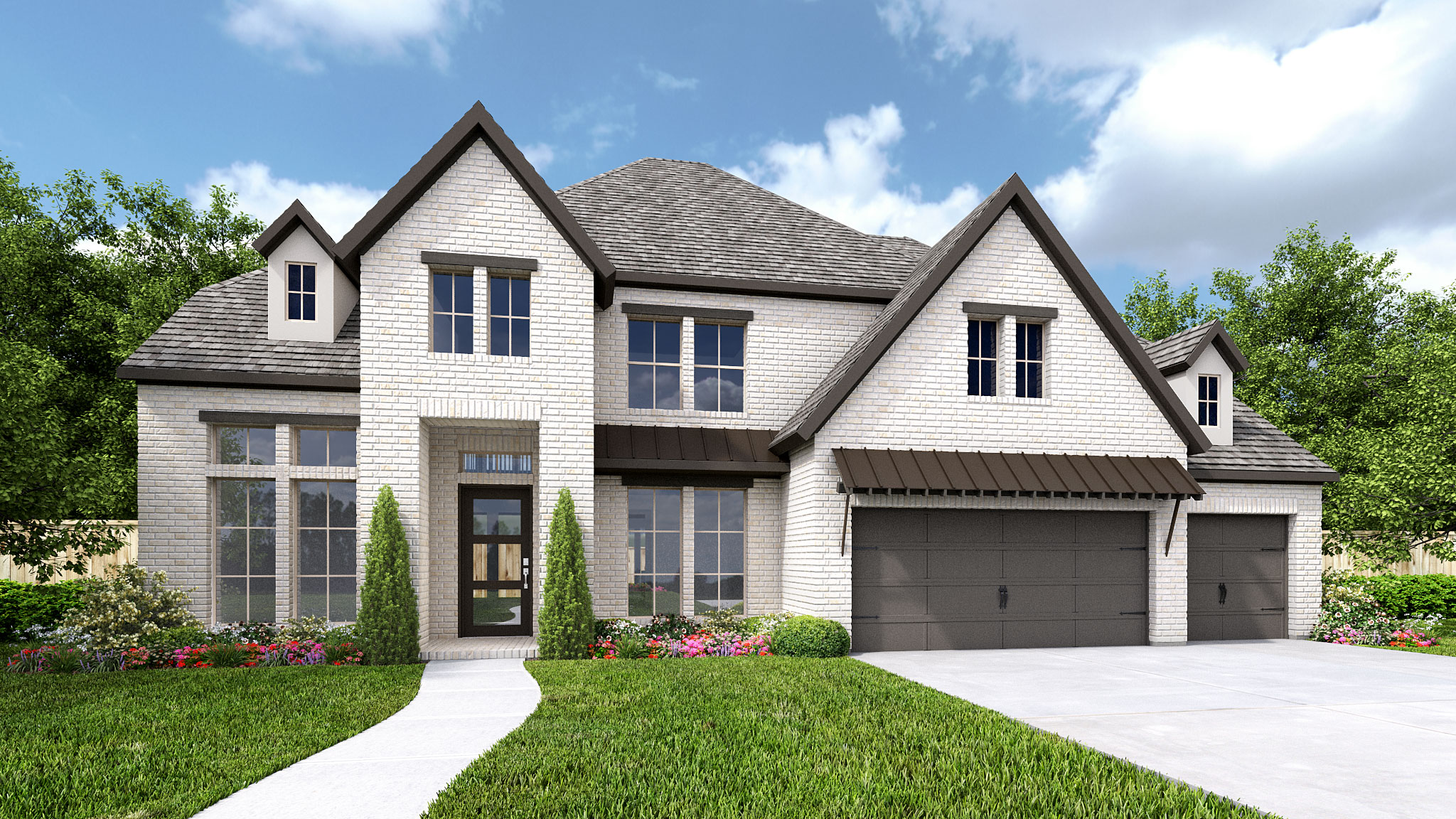 4263W House Plan in Esperanza 80, San Antonio, Texas | Available