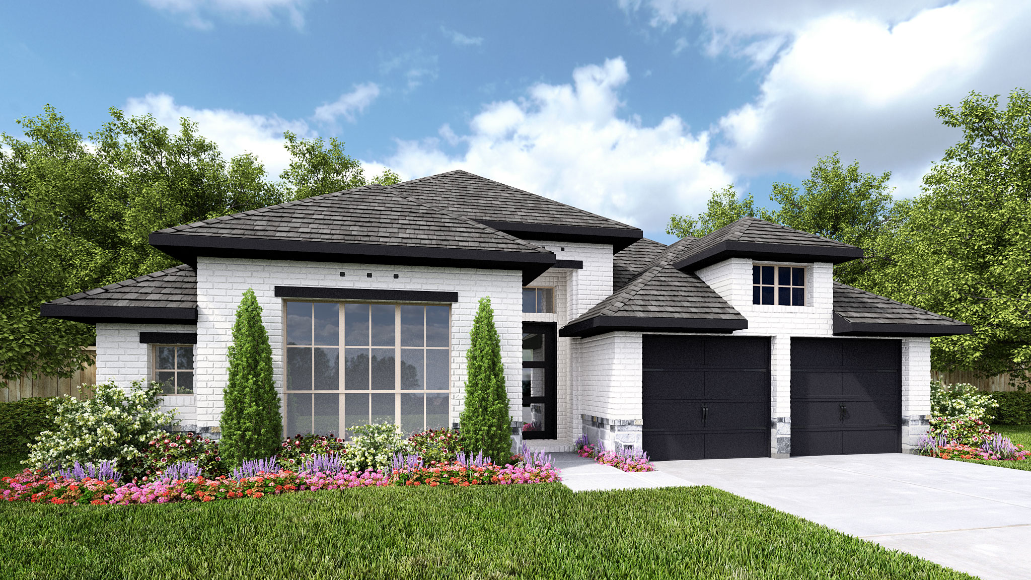 2519W House Plan in Lariat 60, Austin, Texas | Available to Build