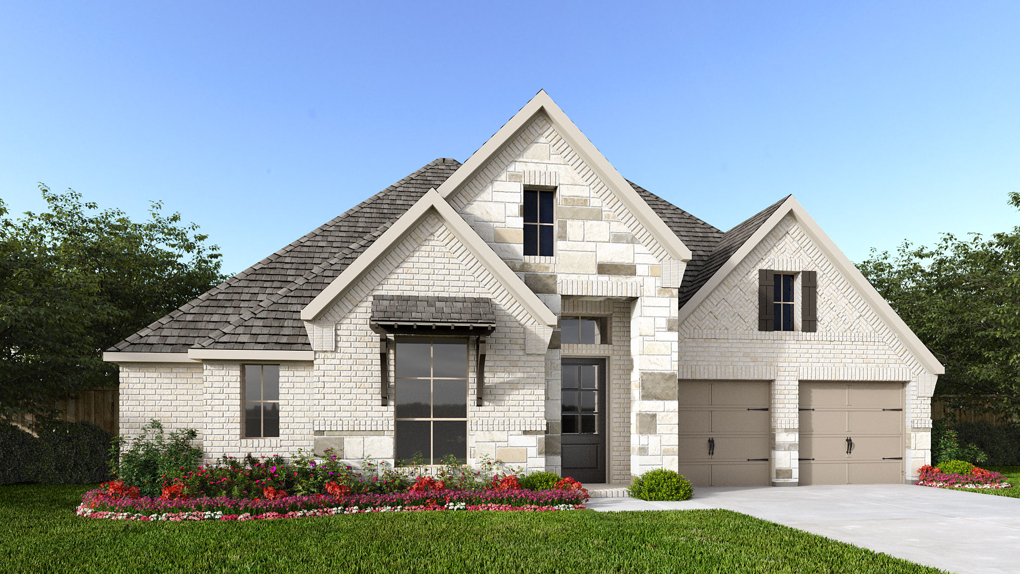 3206W House Plan in Riceland 60, Houston, Texas | Available to Build