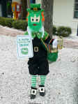 Sanibel St. Patrick's Day Leprechan spotted on Sanibel
