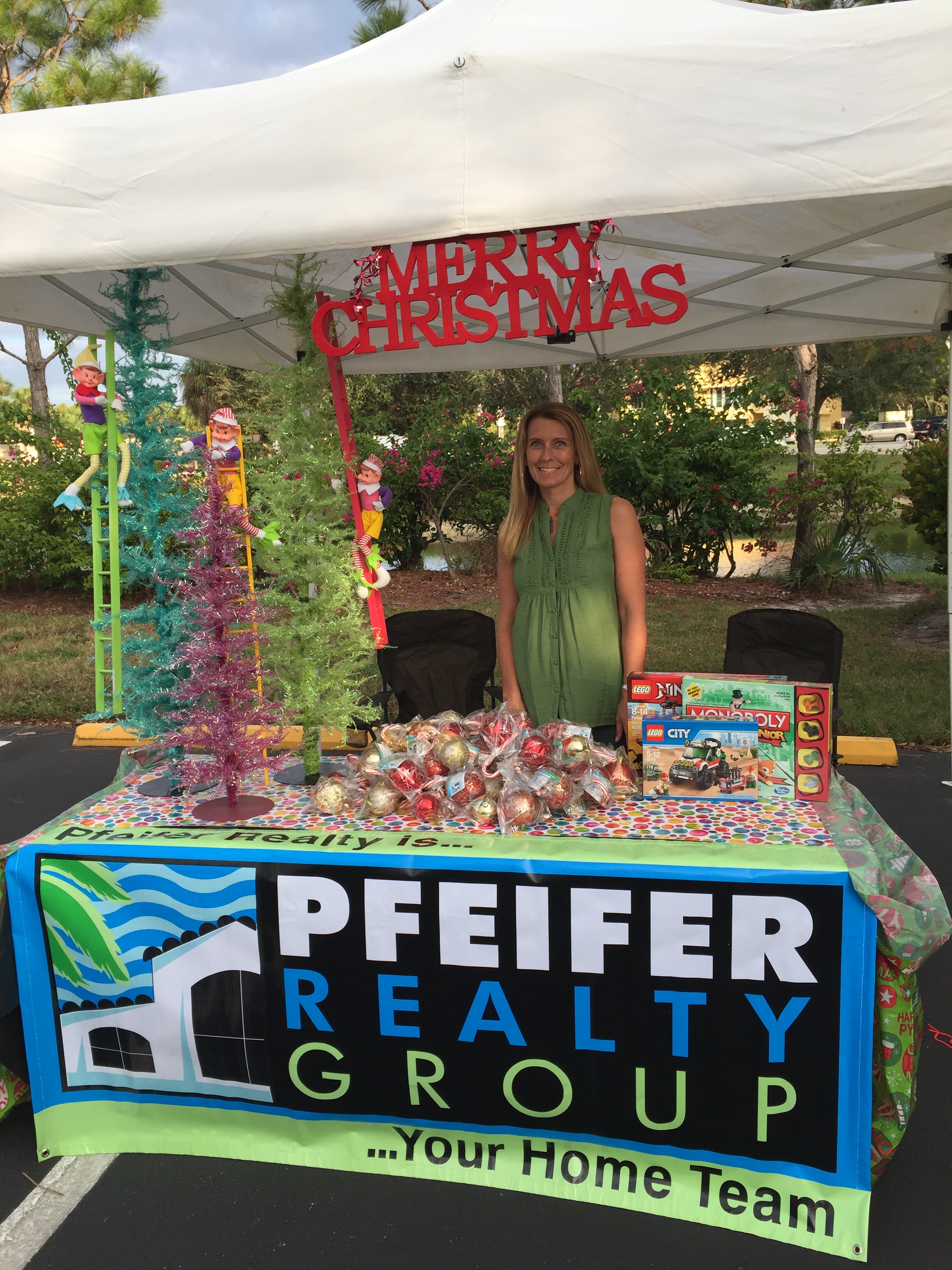 Pfeifer Realtor helps Toys for Tots Sanibel Real Estate