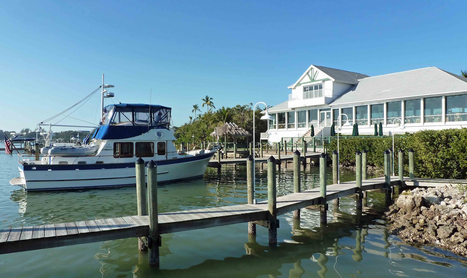 Captiva waterfront dining at The Green Flash Sanibel Real Estate