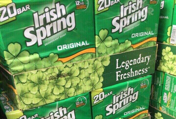 Xa bong Irish Spring ( My)