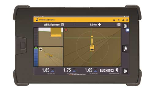 Sistemas de controle de nivelamento Trimble