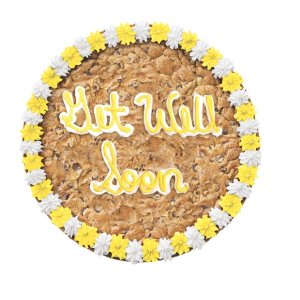 Mrs. Fields Get Well Soon Cookie Cake