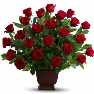 Teleflora&#39;s Rose Tribute flower arrangement