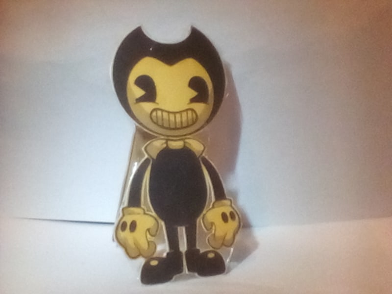 Pixel Papercraft Bendy Cutout Bendy And The Ink Machine