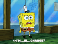spongebob in charge