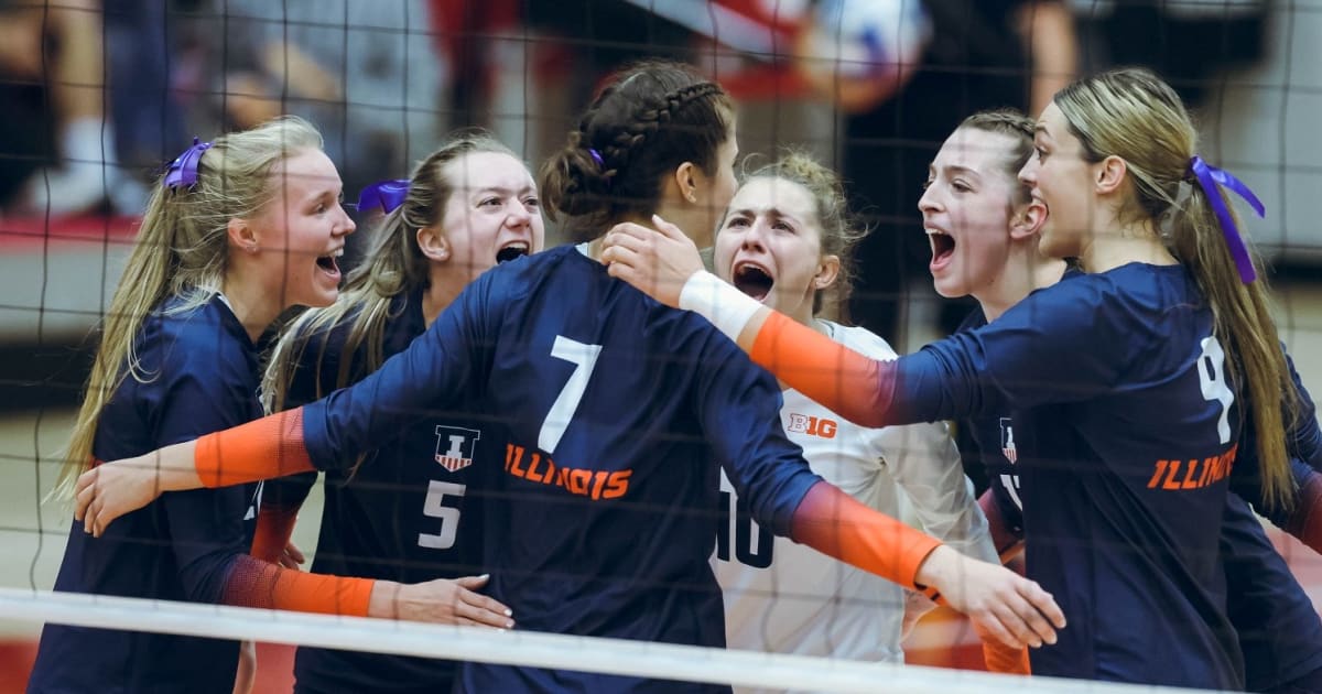 Illinois Volleyball Lift For Life 2023 Team Raina