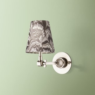 Mumford wall fitting in antique silver