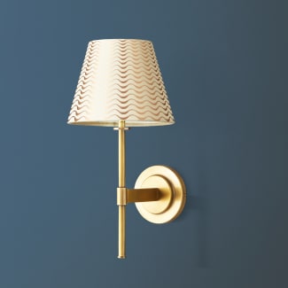 Tremmers wall fitting in antique brass