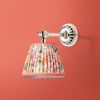 Rose wall fitting in chrome