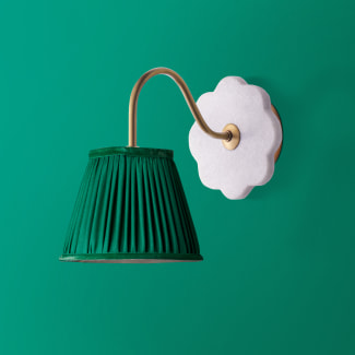 Kamela wall fitting in white