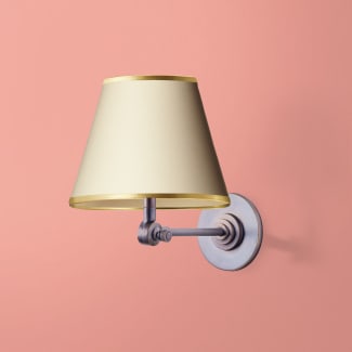 Elbow rechargeable wall fitting in bronze
