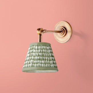 Elbow rechargeable wall fitting in antique brass