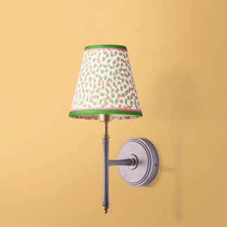 Twiglet Wall fixture in aluminium and antiqued brass