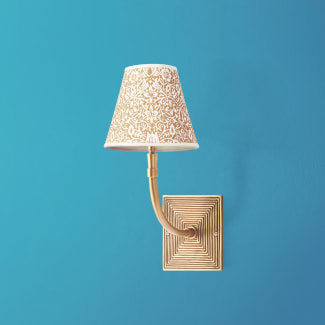 Scott wall fitting in brass