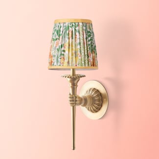 Brighton wall fitting in brass