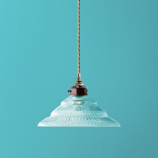 Henrietta pendant in clear glass