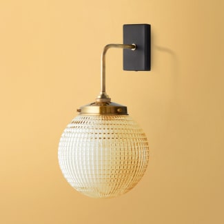 Matchbox wall fitting in black