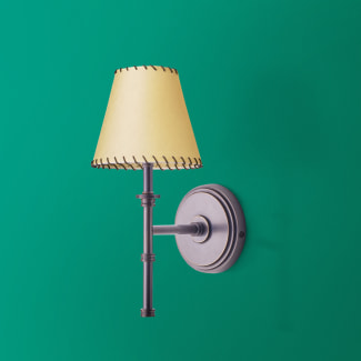 Single Chukka Wall fitting in bronze