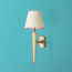 Trafalgar wall fitting in antique brass