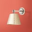 Rose wall fitting in chrome