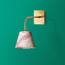 Stevie Wall Fitting in Antiqued Brass