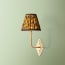 Paragon wall fitting in antiqued brass