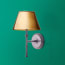Single Chukka Wall fitting in bronze