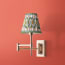 Cagney Wall fixture in antiqued brass