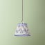 7 inch pendant shade in jubilee Ferns linen by GP & J Baker
