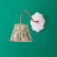Kamela wall fitting in white