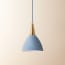 Giorgio shade in windward blue with stone interior