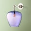 Mumford wall fitting in antique silver