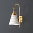 Turini wall fitting in antique brass
