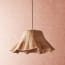 Regular Wonky Wave natural woven palm basket