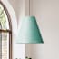 Lutine pendant shade in Yukka hand made parchment