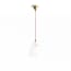 Classic rechargeable pendant kit in antique brass